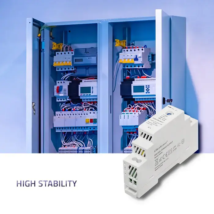 Qoltec DIN rail power supply | 12W | 5V | 2.4A
