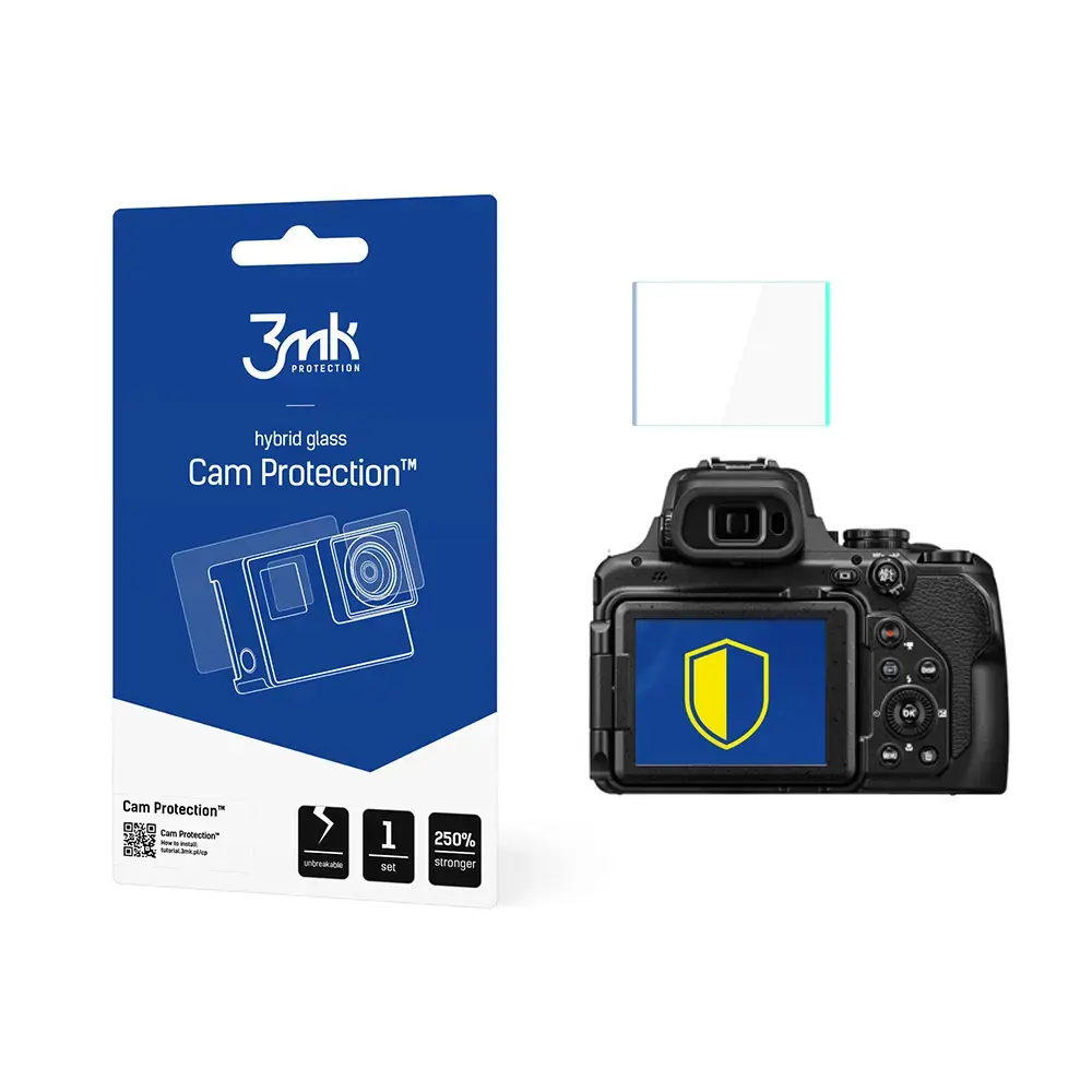 Nikon Coolpix P1000 - 3mk Cam Protection™ screen protector