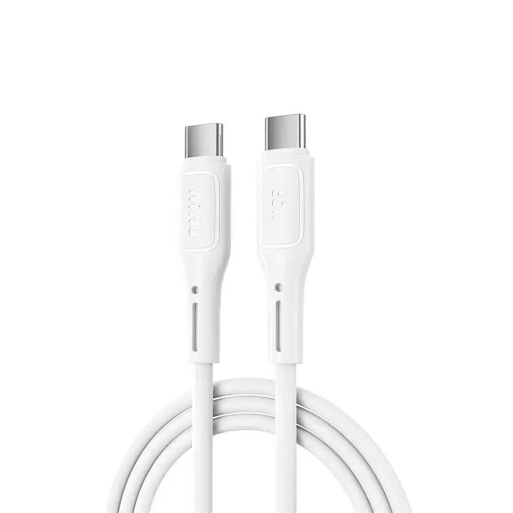 WiWU WI-C043E data transfer and charging cable | USB-C to USB-C | PD | 30W | white