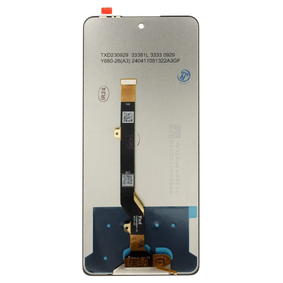 LCD Display + Touch Unit Infinix Hot 40 Pro Black