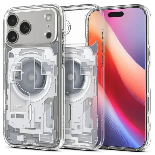 Spigen Ultra Hybrid maciņš ar MagSafe atbalstu telefonam iPhone 17 Pro Max balts