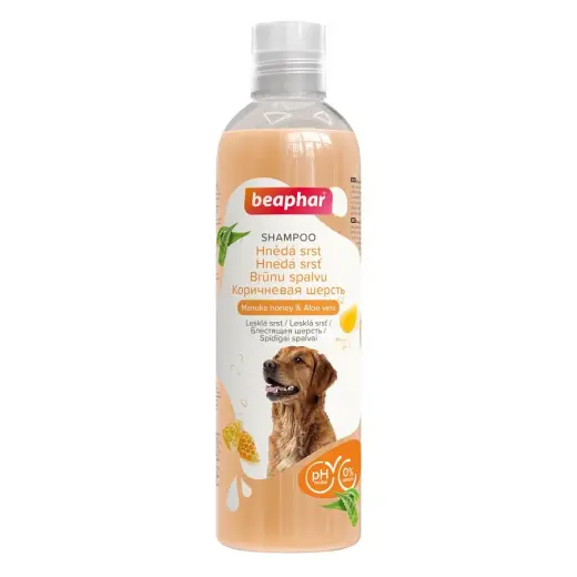 Šampūns suņiem - Beaphar Brown Coat Shampoo Dog, 250ml