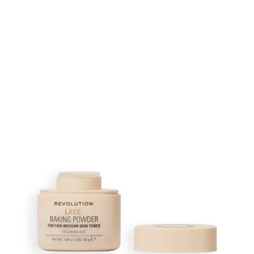 Makeup Revolution, Baking Powder, Brightening, Loose Setting Powder, Lace, 30 g