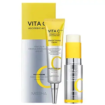 Missha Vita C Plus Toning Cream & Balm Duo Set - Gift set