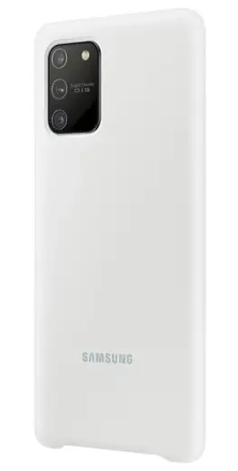 EF-PG770TWE Samsung Silicone Cover for Galaxy S10 Lite White