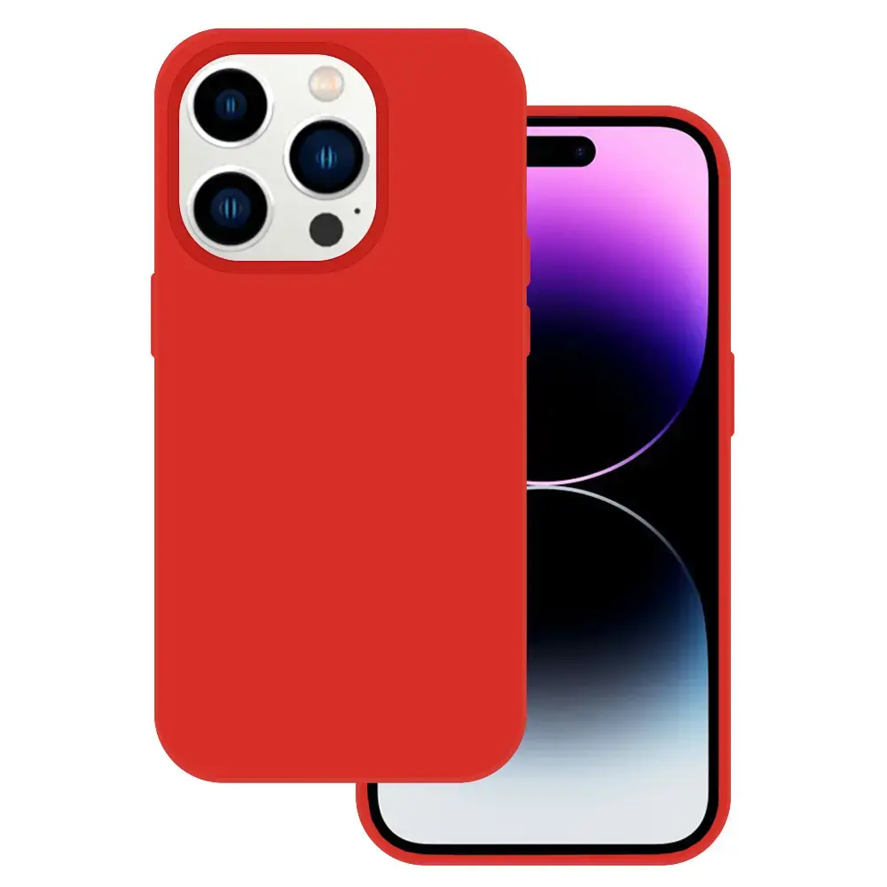 Tel Protect Silicone Premium for Iphone 14 Pro red