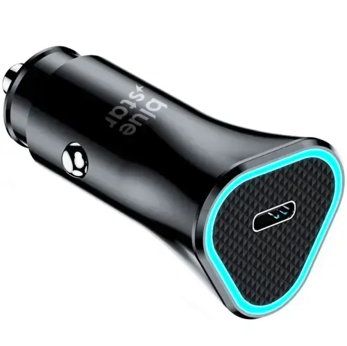 Blue Star CC391-1C auto lādētājs | 20W | PD, QC | USB-C