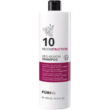 Puring 10 Reconstruction Veg-Keratin Shampoo - Regenerační šampon 300ml