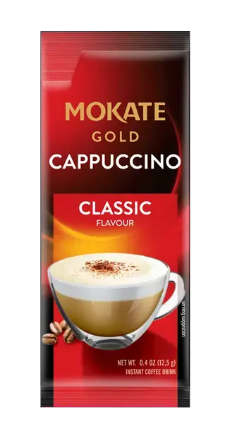 Mokate 1x Cappuccino drink GOLD Classic 12.5g x 8