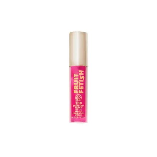 Milani, Fruit Fetish Lip Oil, Hydrating, Lip Oil, 130, Raspberry Peach, 0.135 ml