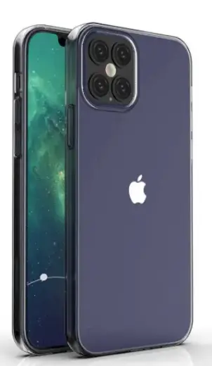 Fusion Ultra Back Case 1 mm Protect Silicone Case For Apple iPhone 12 Mini Transparent