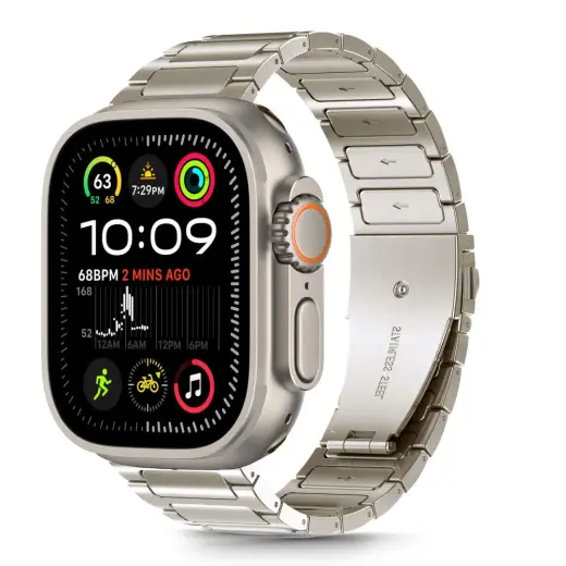 TECH-PROTECT STAINLESS CLASSIC APPLE WATCH 6 | 7 | 8 | 9 | 10 | SE | ULTRA 1 | 2 (44 | 45 | 46 | 49 MM) TITANIUM