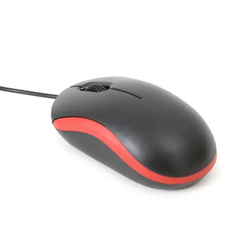 Omega OM07VR Standart Computer Mouse with | 1000 DPI | USB | red