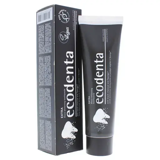 ECODENTA Black Whitening Toothpaste - Size 100 Ml | Healf