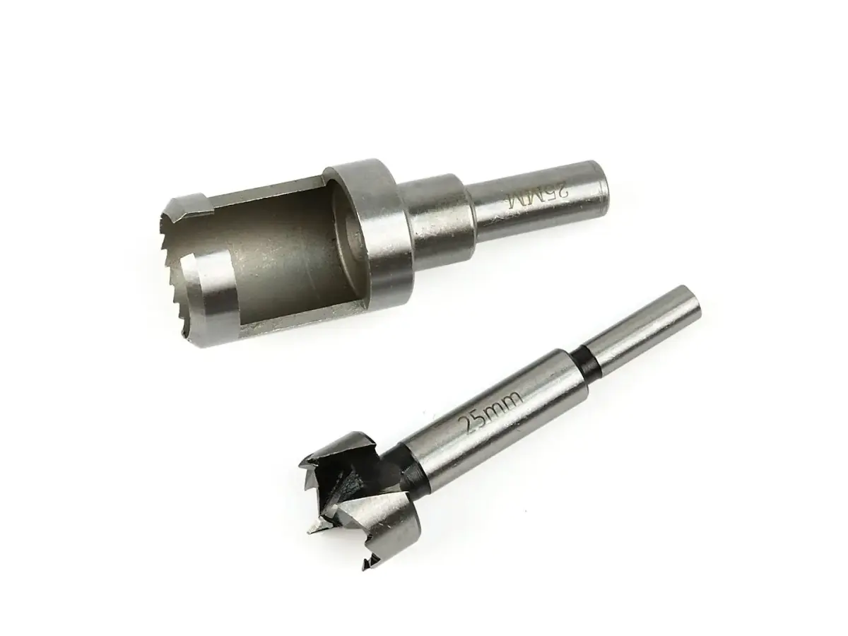 Forstner Drill Bit and Plug Cutter Set 25mm