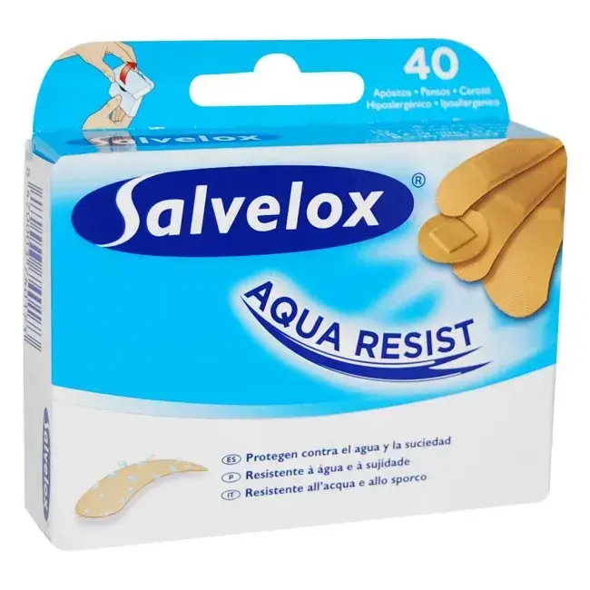 SALVELOX Aqua Resist Large Size Dressings 40 Units