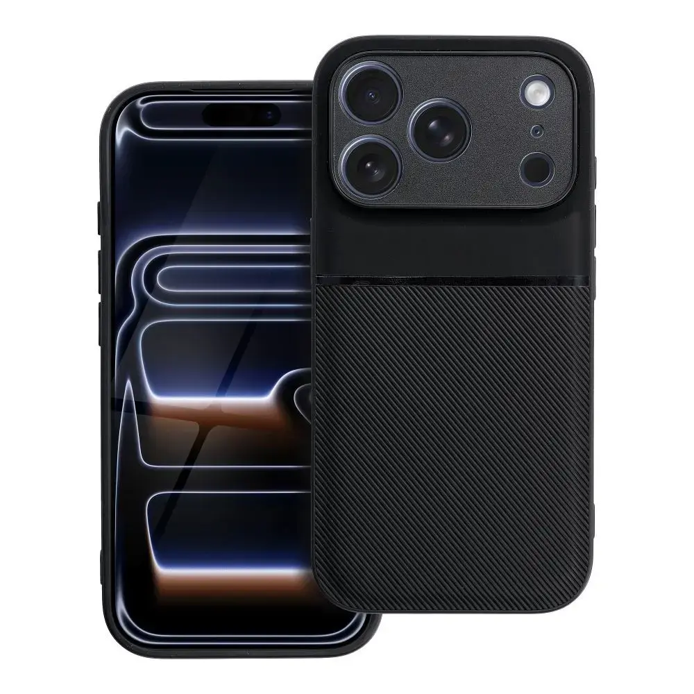 NOBLE maciņš telefonam iPhone 17 Pro melns