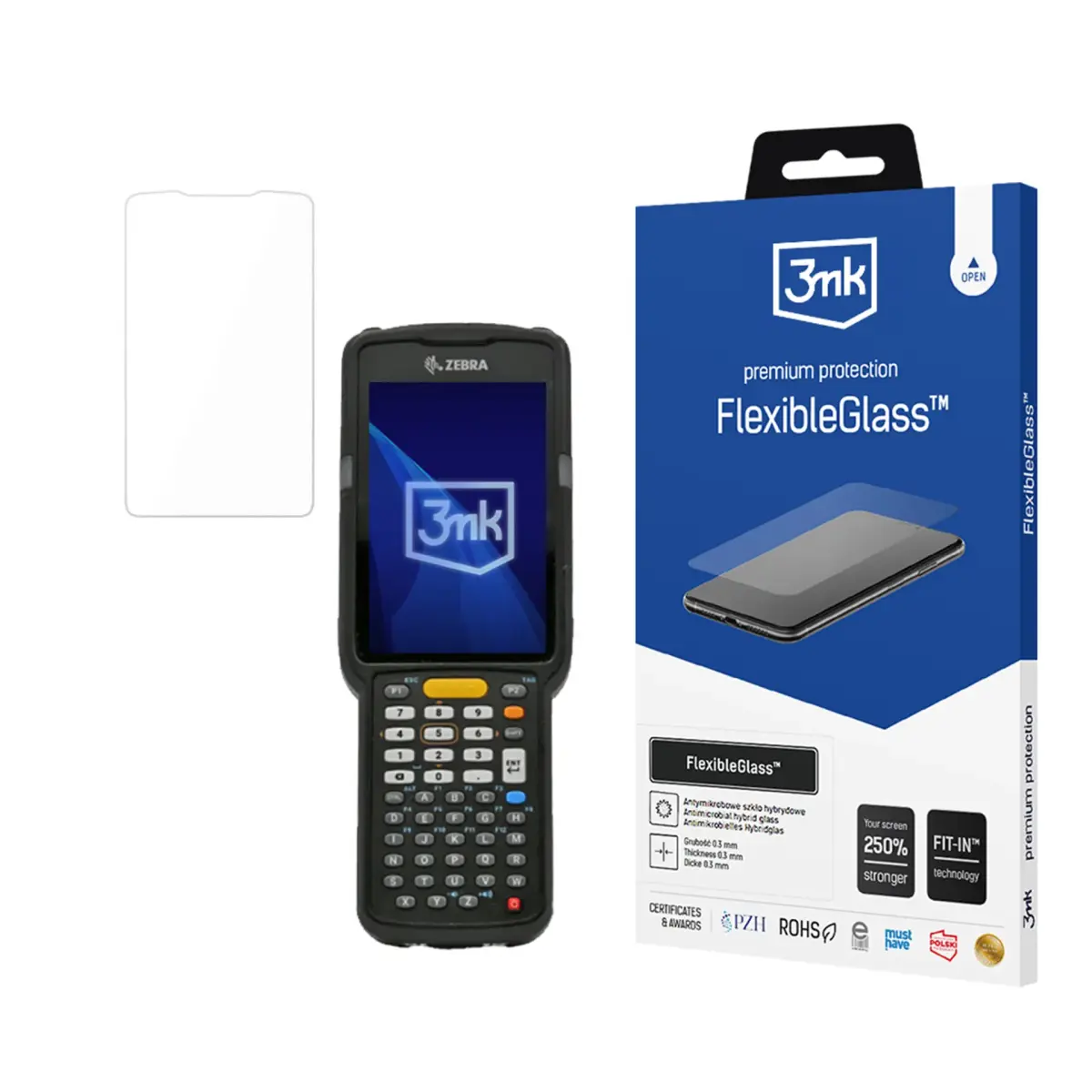 Zebra MC3300 - 3mk FlexibleGlass