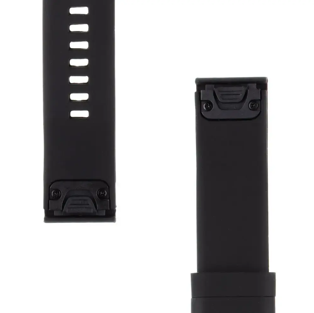 Tactical 816 Silicone Band for Garmin Fenix 5S|6S|7S QuickFit 20mm Black