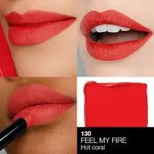 NARS Powermatte Lipstick - # 130 Feel My Fire 1.5g|0.05oz