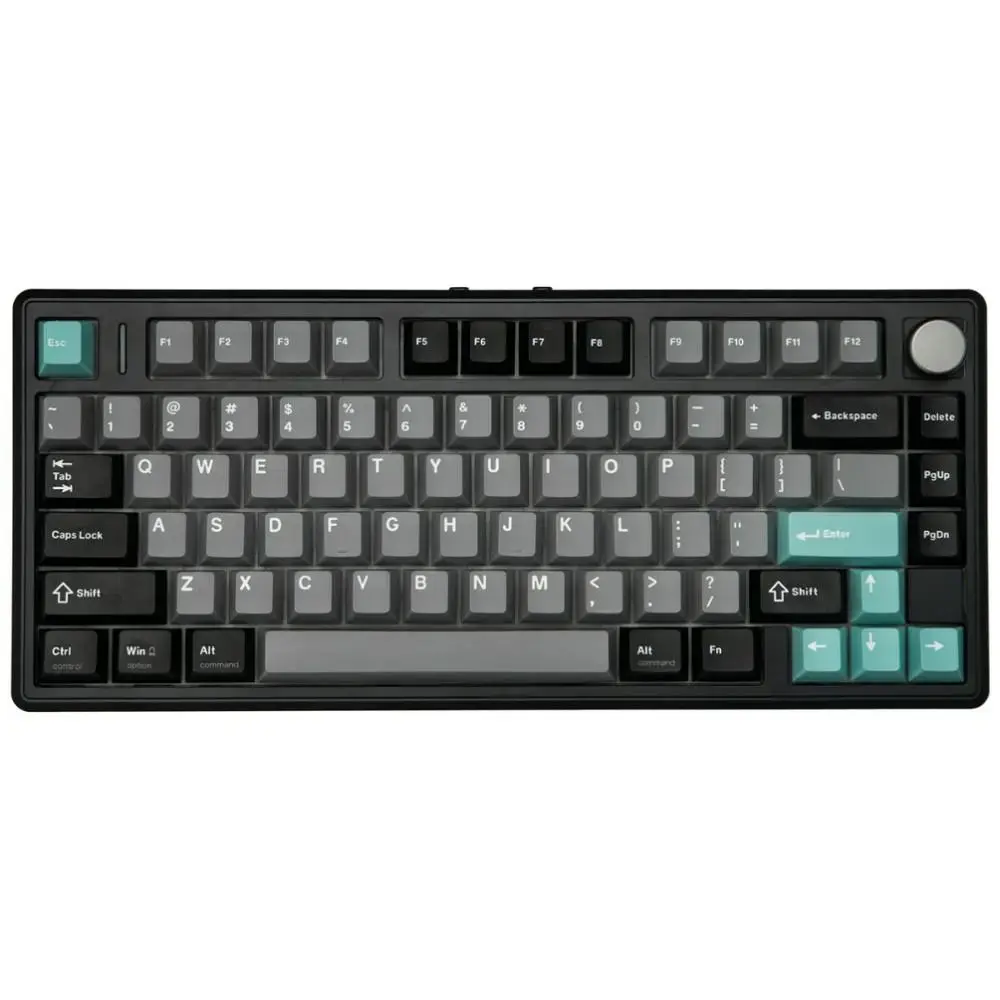 Mechanical keyboard Epomaker TH80 V2  Pro Silent V2 Switch black-sea salt