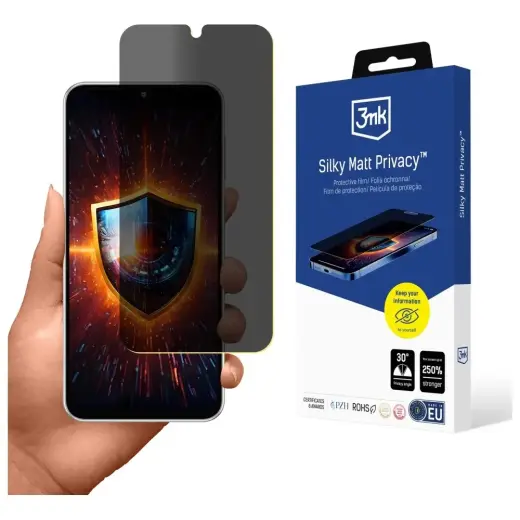 Folia prywatyzująca 3MK Silky Matt        Privacy do Samsung Galaxy M36