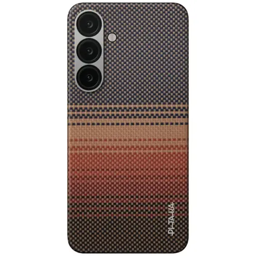 Case PITAKA Moonrise Tactile Woven MagSafe for Samsung Galaxy S25 sunset Photo