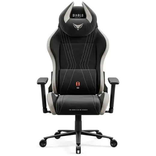 Gaming chair Diablo Chairs X-Horn 2.0 Normal Size black/camel
