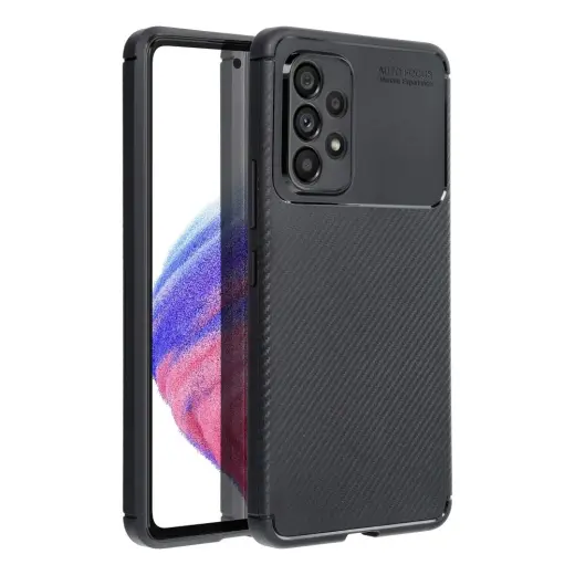 Carbon Premium phone case for Samsung Galaxy A32 4G (A325) black