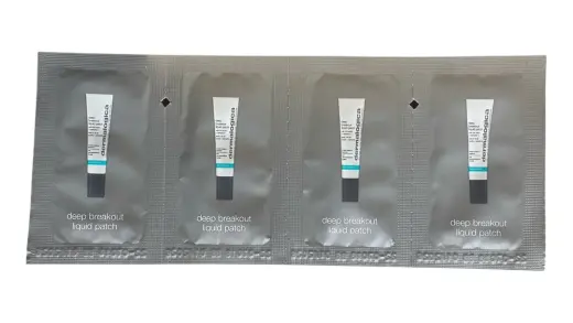 Set, Dermalogica, Deep Acne Liquid Patch, Sulfur, Anti-Acnee, Local Treatment Lotion, For Acne Prone Skin, For Face, 4 pcs, *Sample