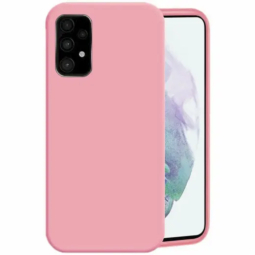 Fusion elegance fibre protect silicone case for Samsung A526 | A525 Galaxy A52 5G | A52 light pink