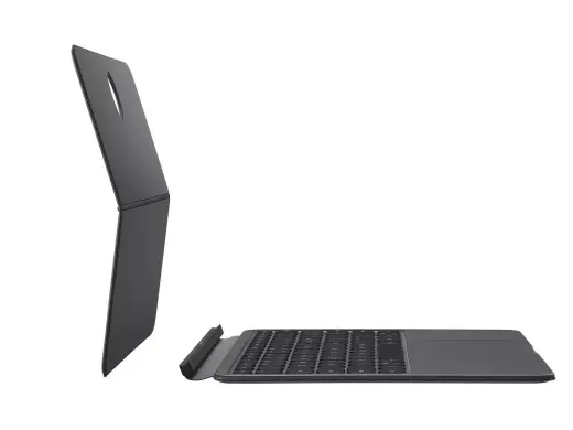OnePlus QWERTY Smart Keyboard telefona maciņš Pad 2 pelēks