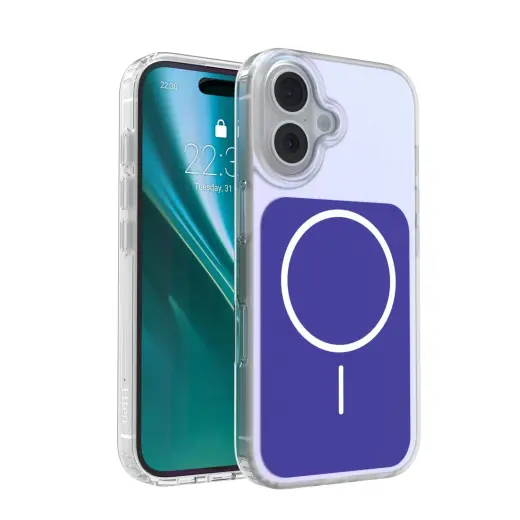 Etteri Hidden Pearl Epoxy Mag telefoni ümbris iPhone 16 tumesinine