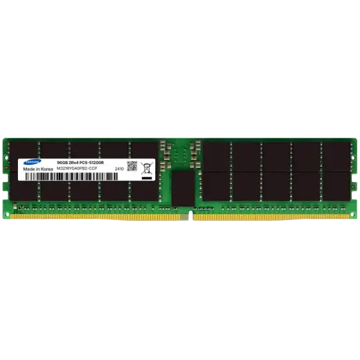 SAMSUNG 96GB DDR5 6400MHz CL52 ECC RDIMM 2Rx4