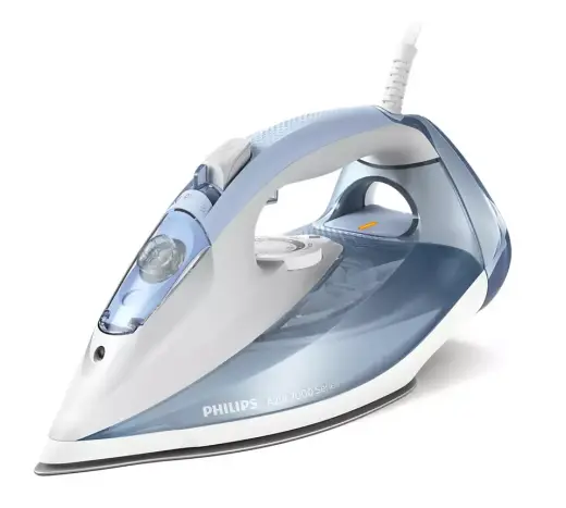 PHILIPS 7000  sērijas Tvaika gludeklis, gaiši zila/pelēka