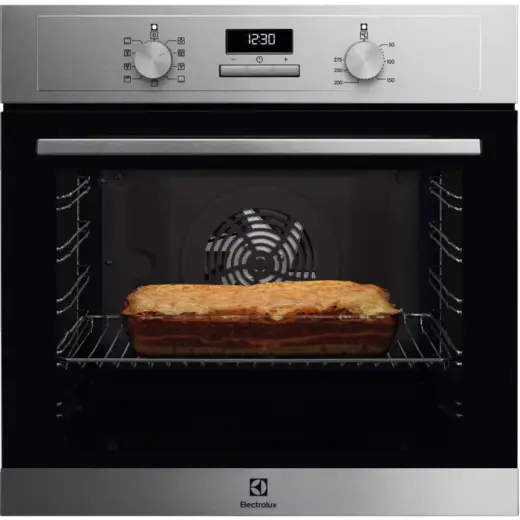 Electrolux cepeškrāsns, iebūv., 72l, tērauda