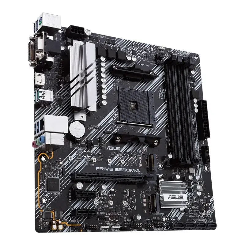ASUS Mainboard Prime B550M-A|CSM - Micro ATX - Socket AM4 - AMD B550