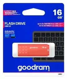 GOODRAM UME3 Pendrive - 16GB USB 3.0 ORANGE
