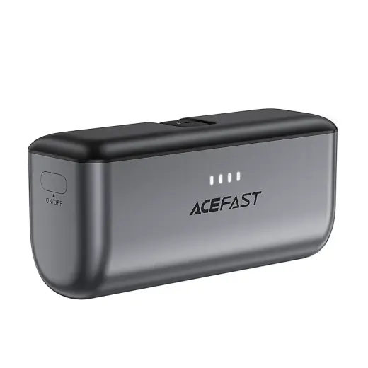 Acefast M9 Powerbank 5000mAh USB-C (male) USB-C (female) PD 20W - black