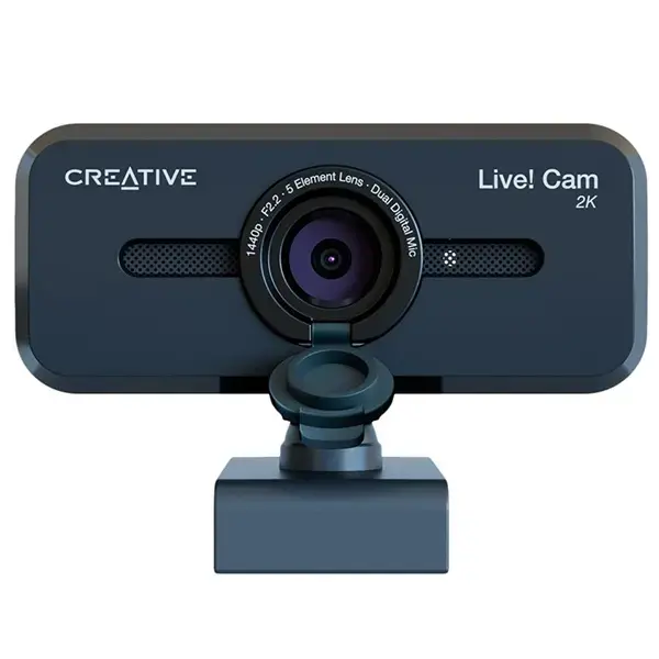 Creative Sync V3 2K QHD tīmekļa kamera melna