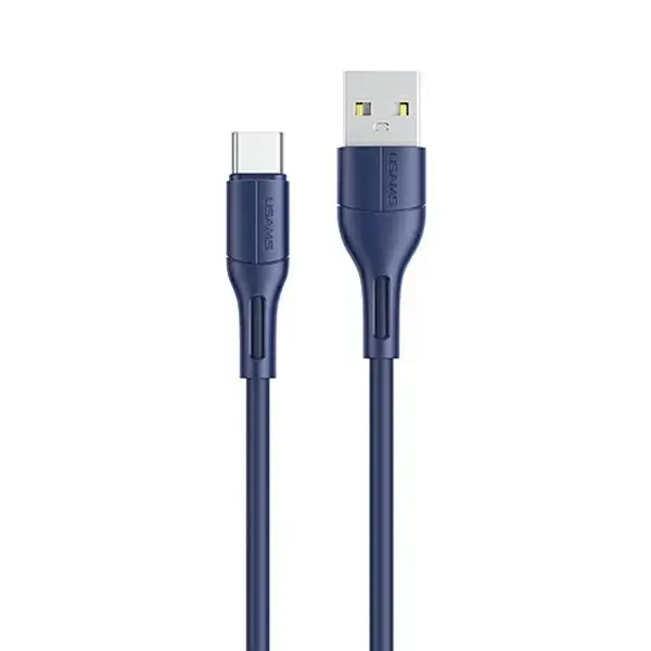 USAMS SJ501USB03 datu pārraides un uzlādes vads | USB-A uz USB-C | 10W | 1m | zils