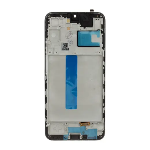 LCD display + Touch Unit + Front Cover for Samsung A256 Galaxy A25 Black