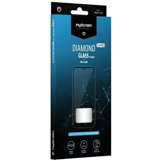MS Diamond Glass Edge Lite FG Realme 11 czarny|black Full Glue