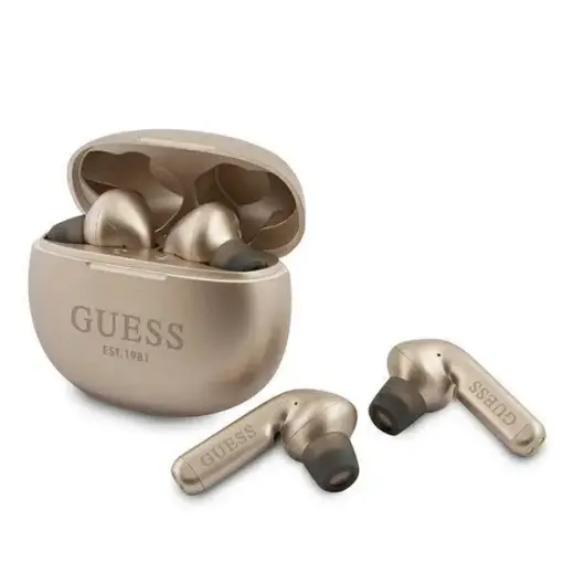 Guess słuchawki Bluetooth GUTWS1CGO TWS + stacja dokująca złoty|gold