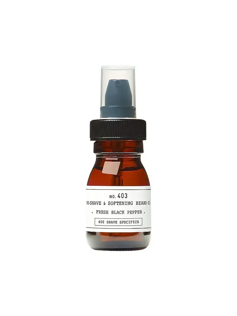 Depot Number 403 Pre-shave Beard Oil Fresh Black Pepper 30 Ml