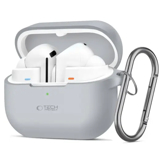 TECH-PROTECT SILICONE HOOK SAMSUNG GALAXY BUDS 3 | 3 PRO CRAYON GREY