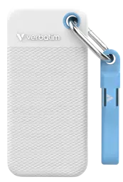Ārējais SSD Verbatim Pocket White 1TB USB-C