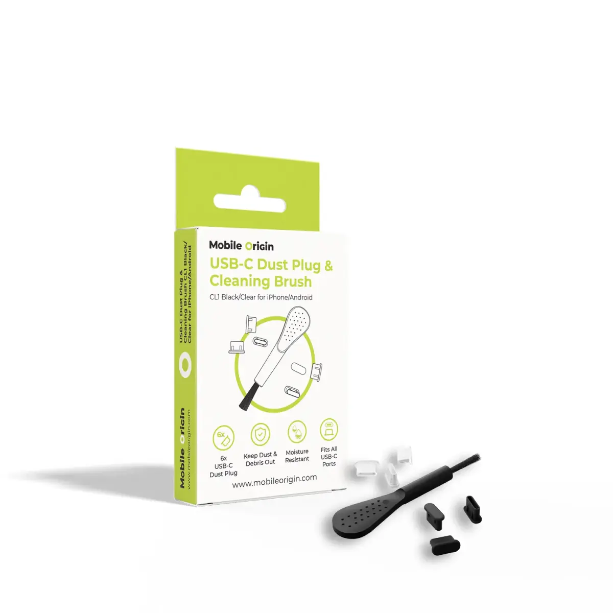 MOBILE ORIGIN USB-C Dust Plug  AND