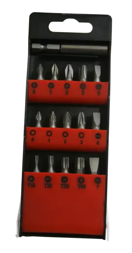 Uzgaļu kompl. Beast PH,PZ,Torx,SL 16gab