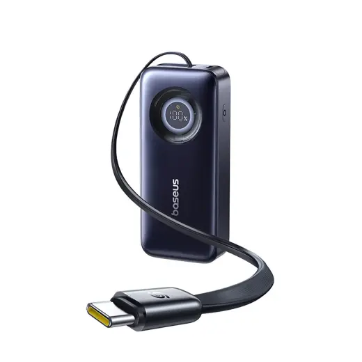 Baseus EnerCore CR11 ārējais akumulators (powerbank) | 20 000 mAh | 67W | USB-C | melns